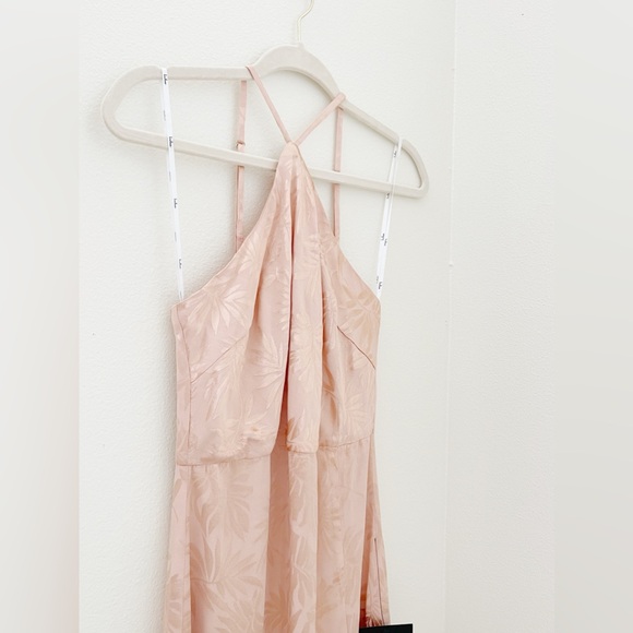 Lulus Hawaiian Tropical Sunset Copper Dress — Summer Vacation - Picture 3 of 7